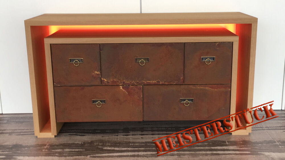 ISINGERMERZ, Wiesbaden, Schreinerei, Messebau, Meisterstück, Ausbildungsbetrieb, HWK, Tischler, Job, Meistermacher, Sideboard