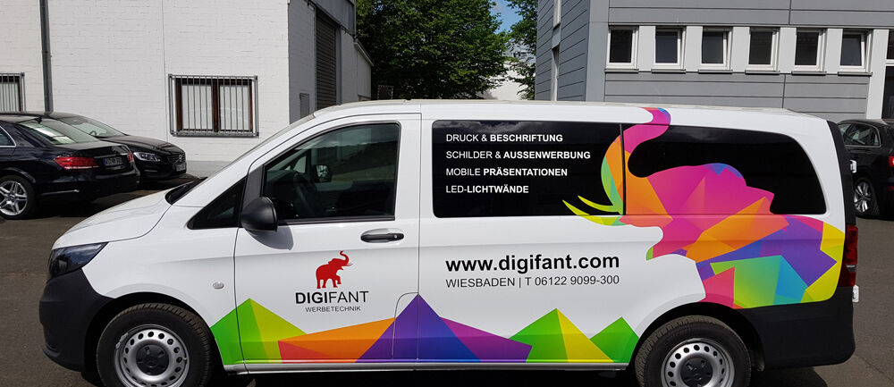 DIGIFANT Werbetechnik Fahrzeugbeschriftung