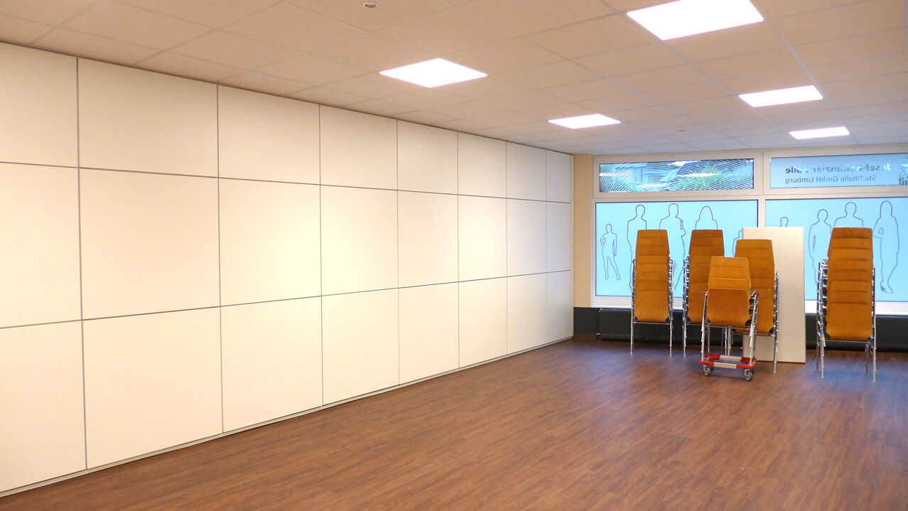 Hygieneschutz Trennwände, Stadthalle Limburg